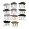 The colorful gauze hair comb is flexible, does not damage hair, is light and breathable, and is suitable for daily combing and styling Item Picture